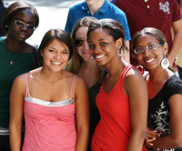 Members of the class of 2012