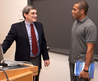 Culbreath with Luigi Martinelli