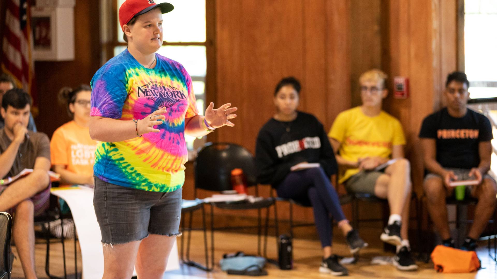 DDA student facilitator T.J. Smith