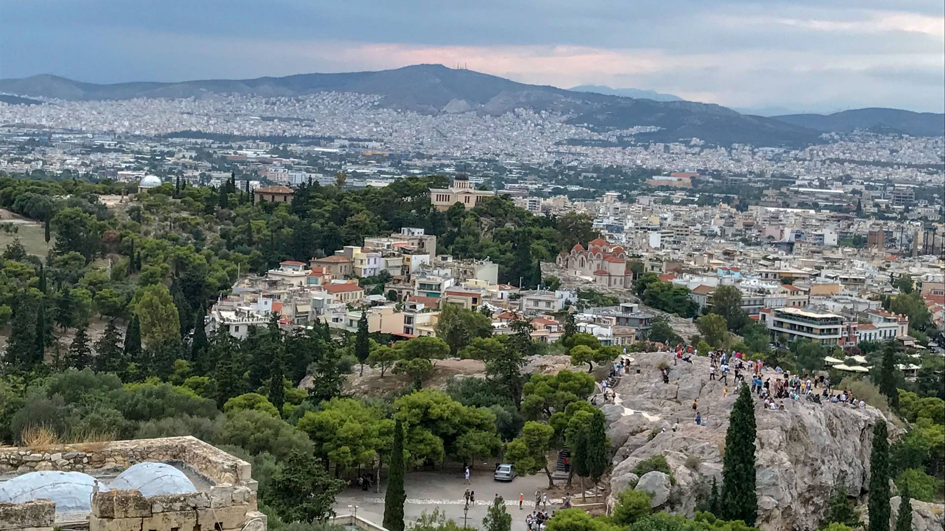 Vista of Athens, Greece
