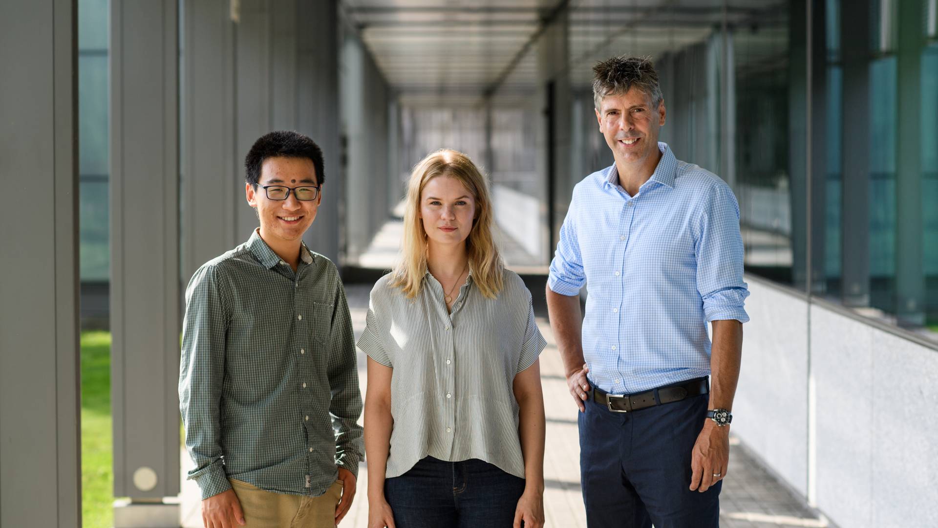 Ben Xinzi Zhang, Kyra Schwarz and Gregory Scholes