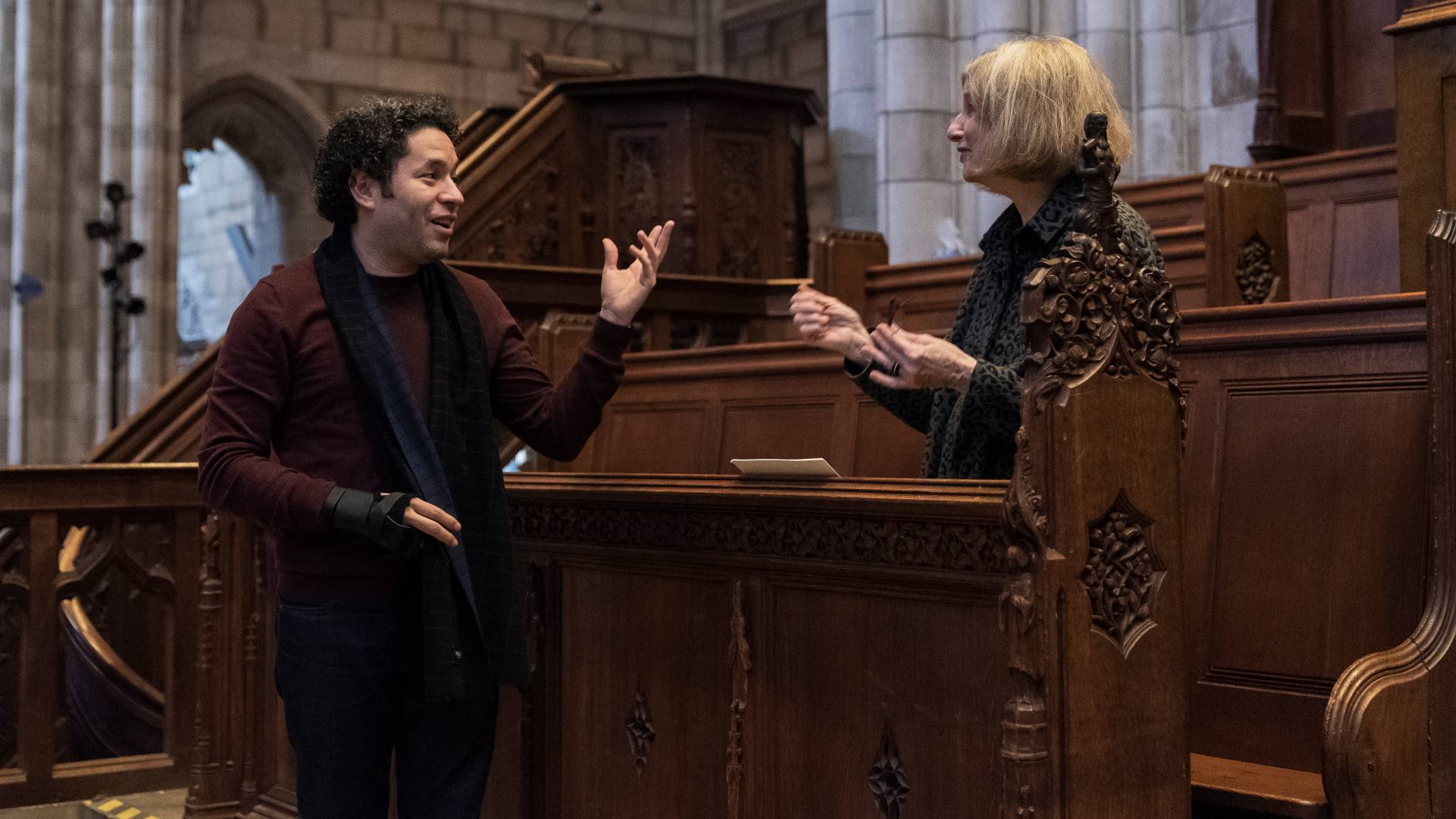 Gustavo Dudamel and Penna Rose
