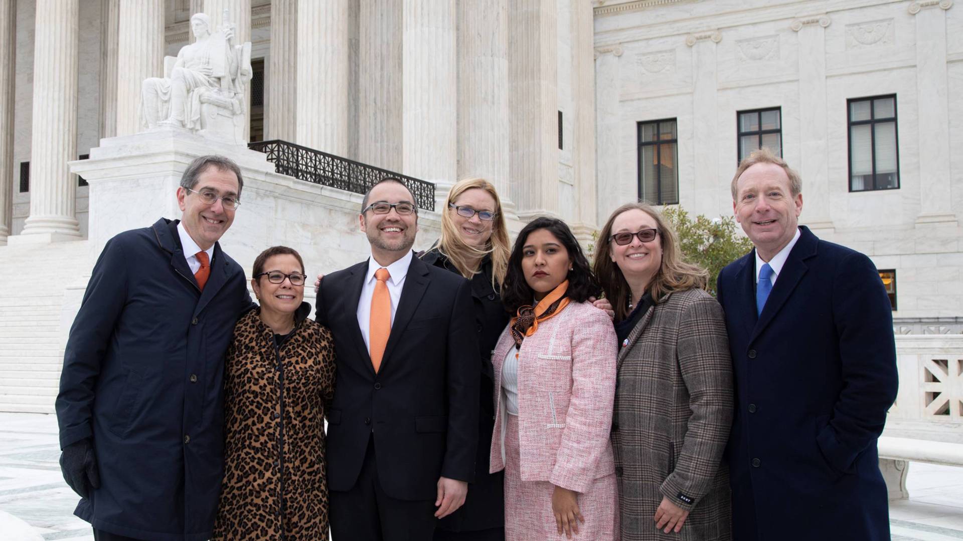 Princeton, Microsoft and Princeton graduate Maria Perales Sanchez are co-plaintiffs in a case that challenged the government’s decision to end DACA. 