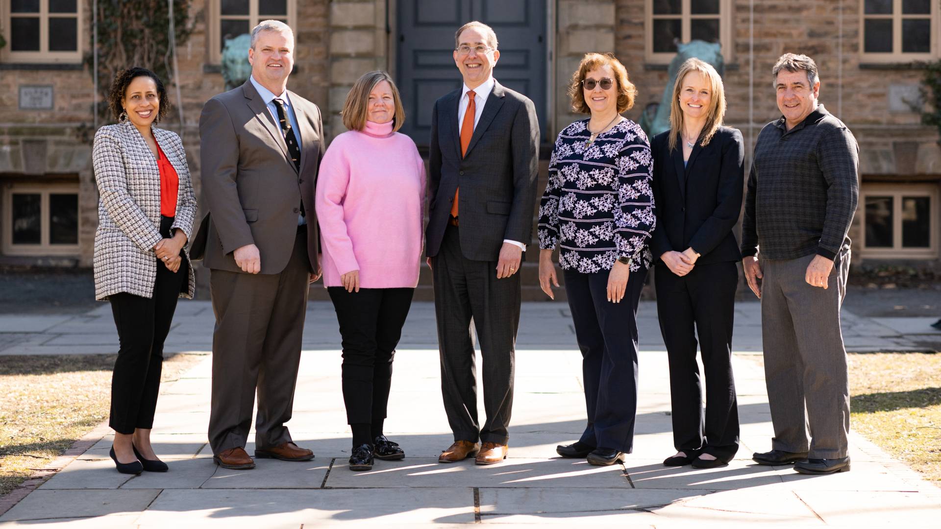President's Achievement Award winners with the president