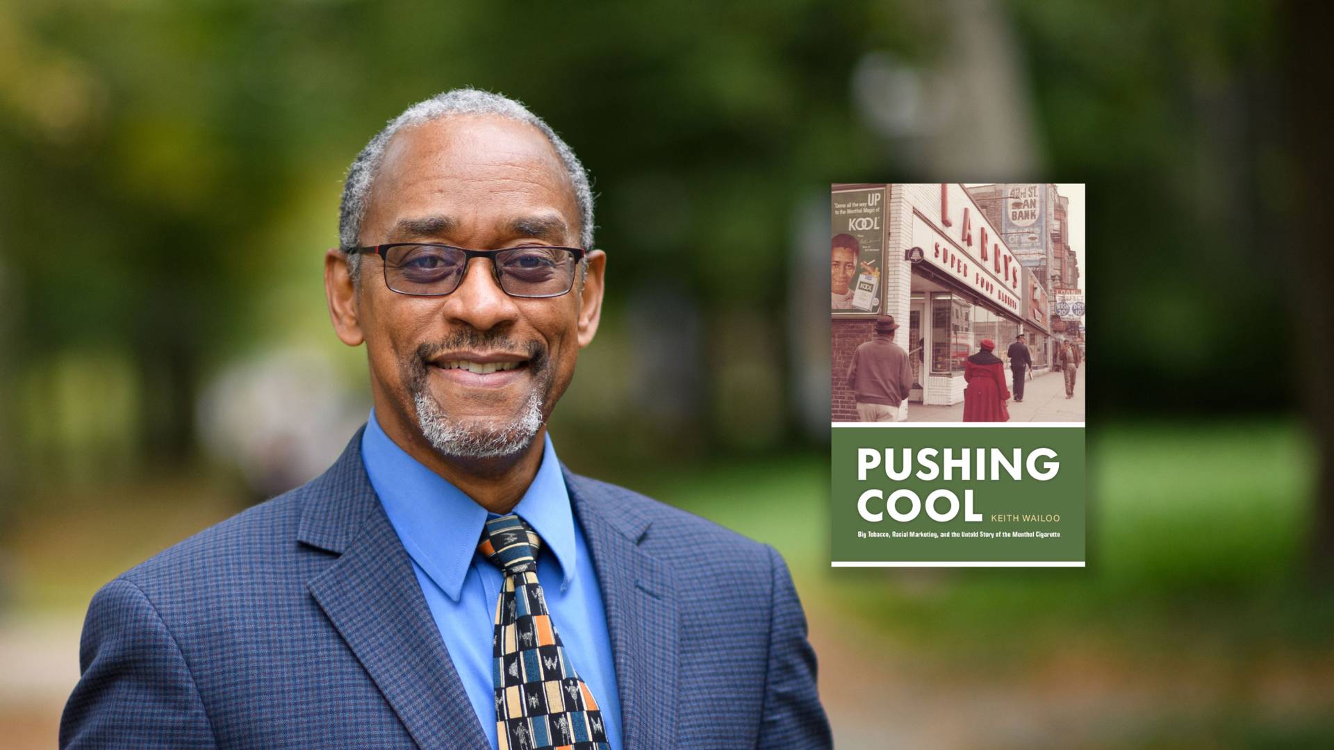 Keith Wailoo and book cover