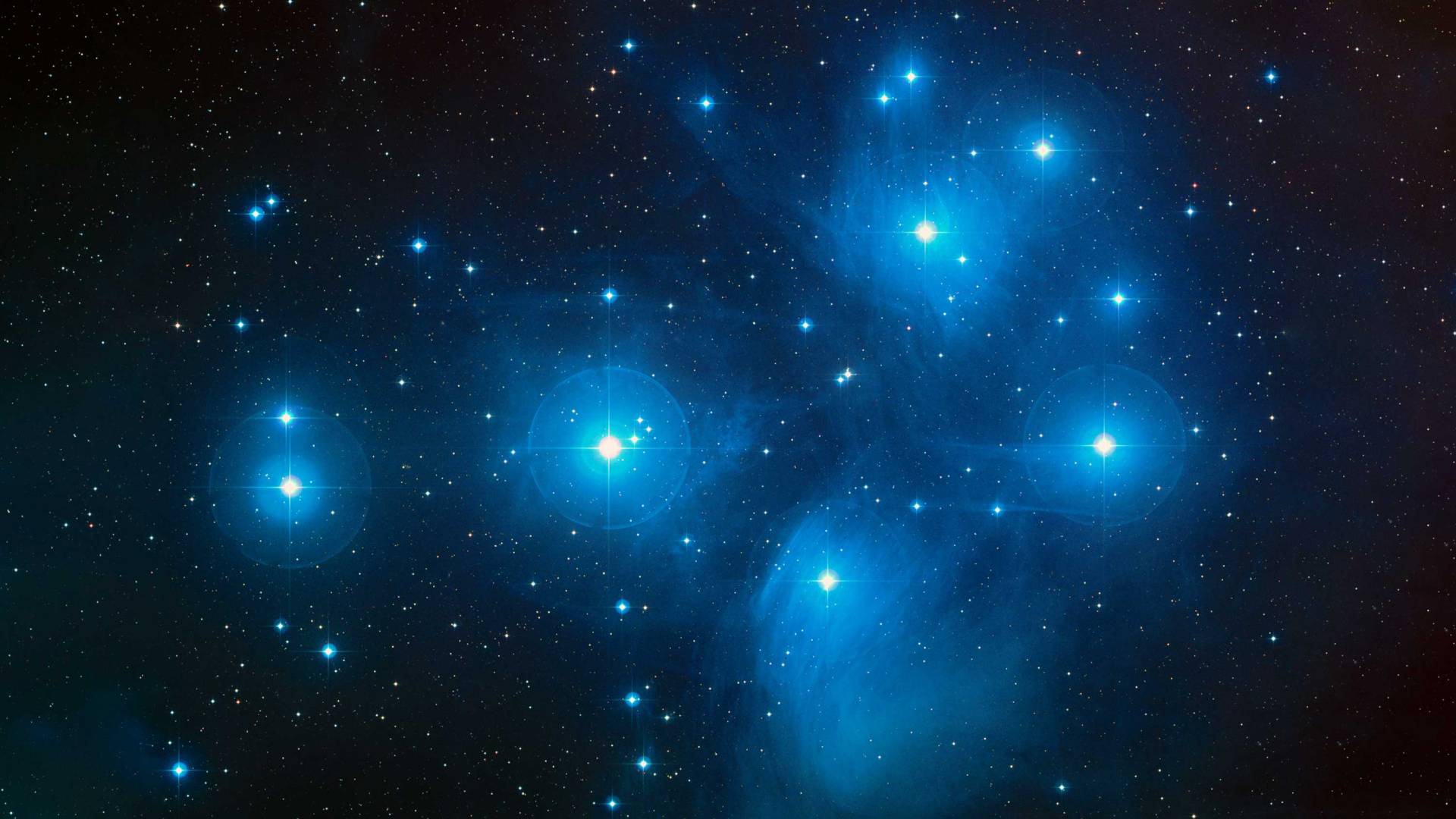 Pleiades constellation