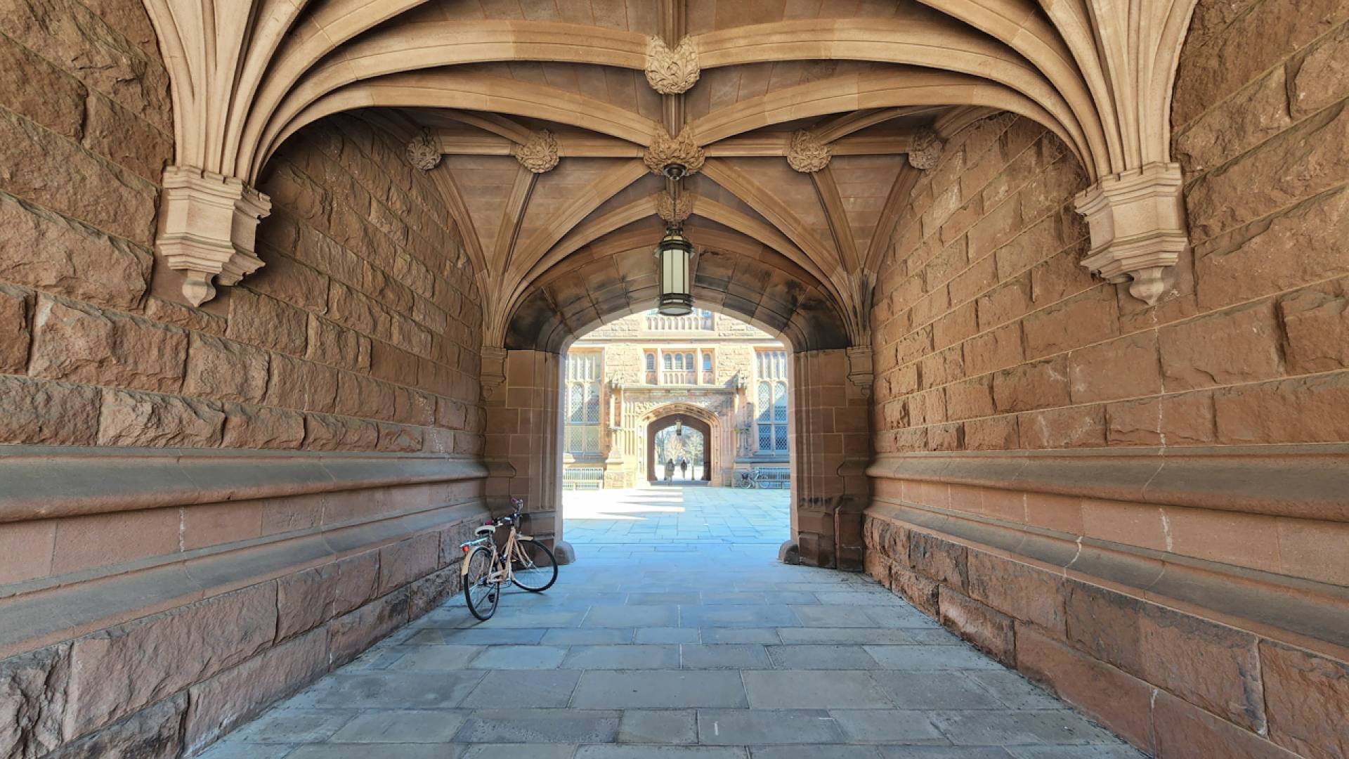 Open archway into East Pyne