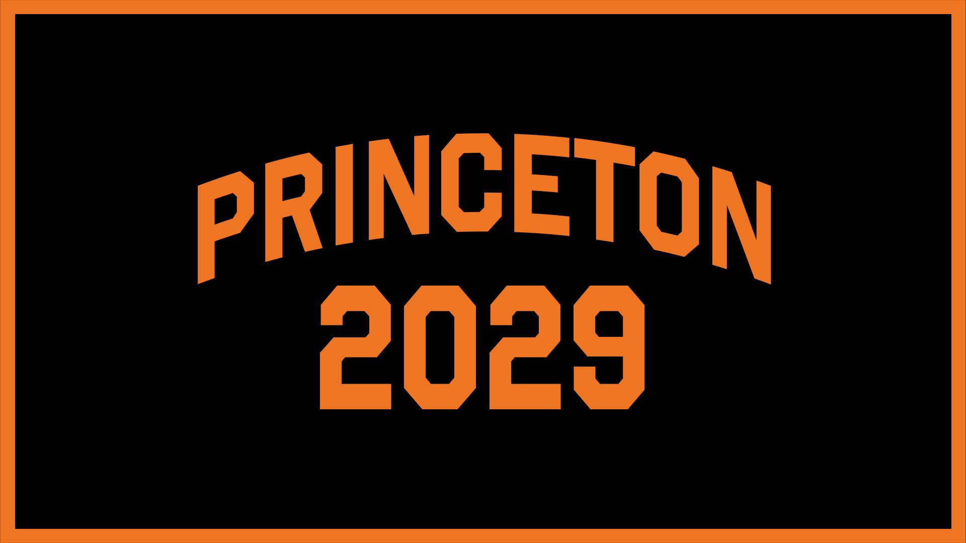 Class of 2029 banner.