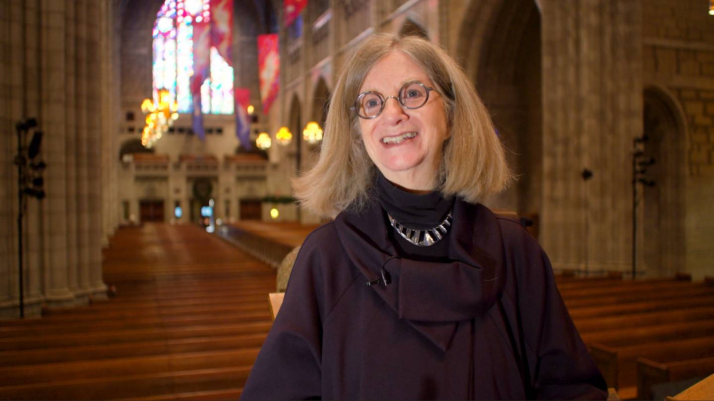 Penna Rose in the Princeton University Chapel