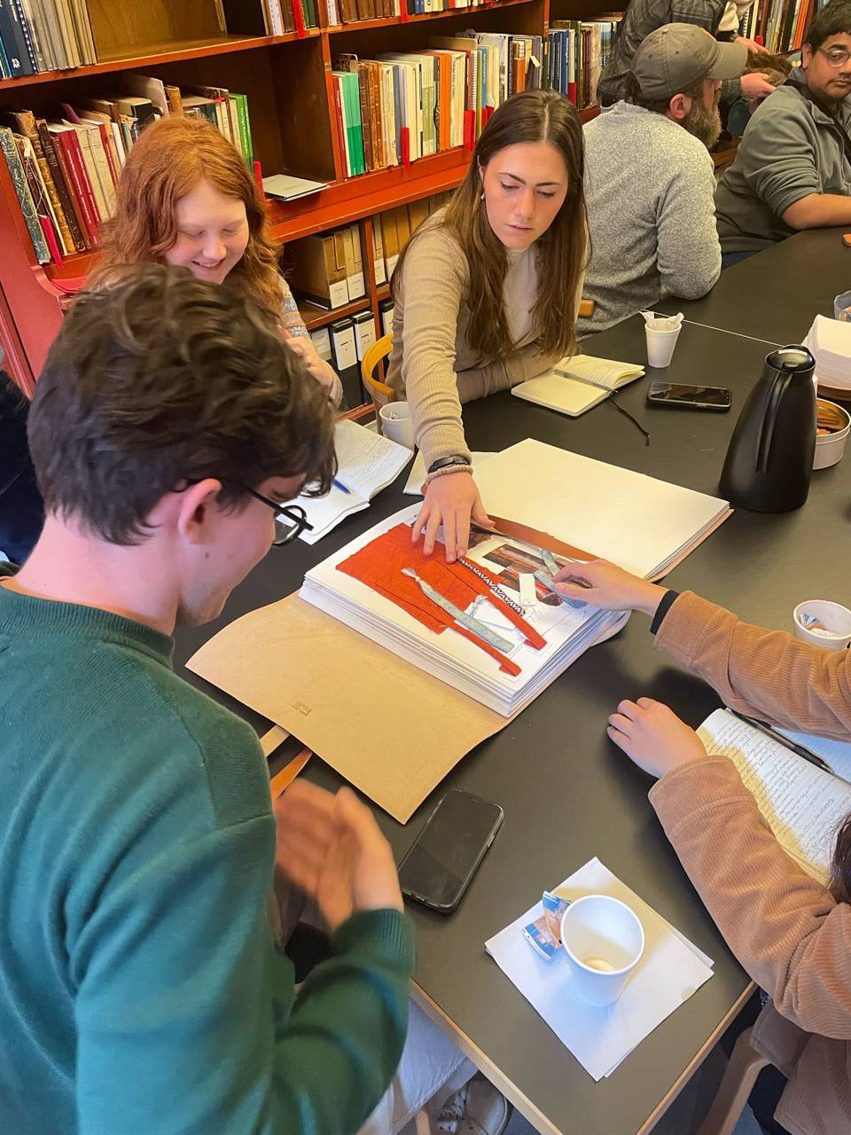 Students at a workshop