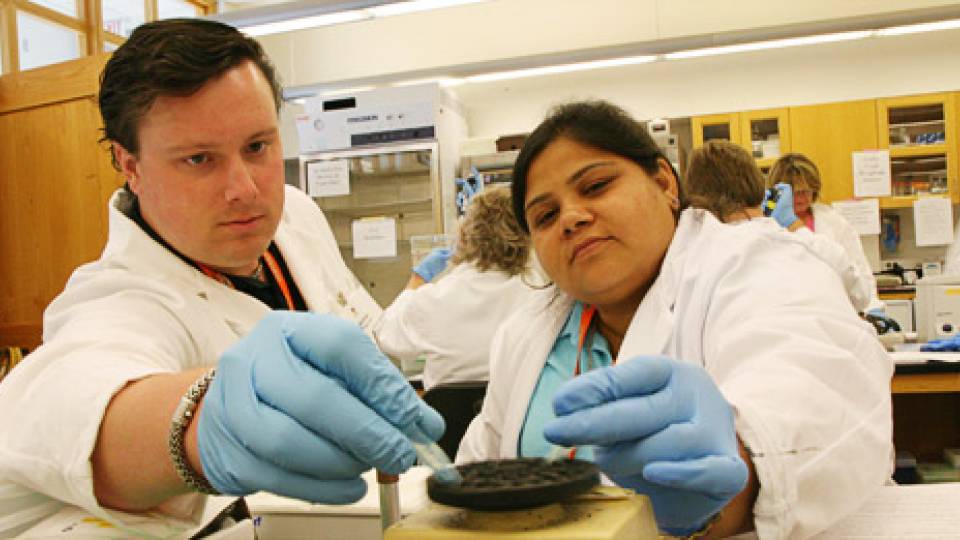 Ian McCrone and Preeti Jain