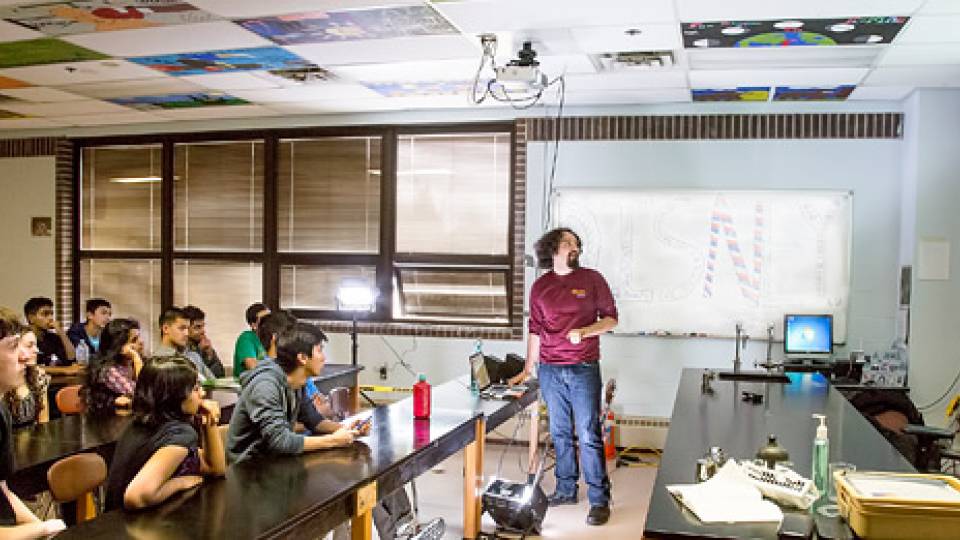 PPPL Distance Experiment homepage