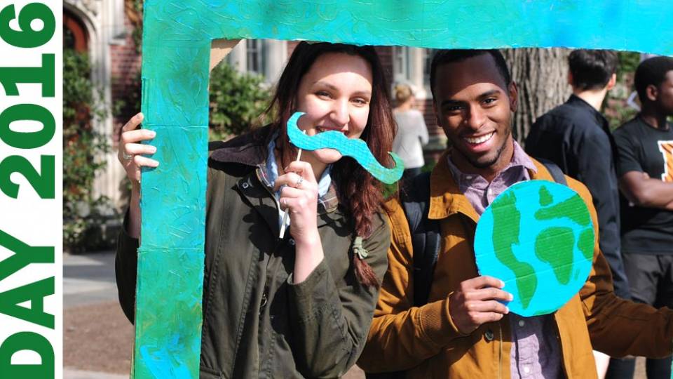 "Earth Day 2016" students 