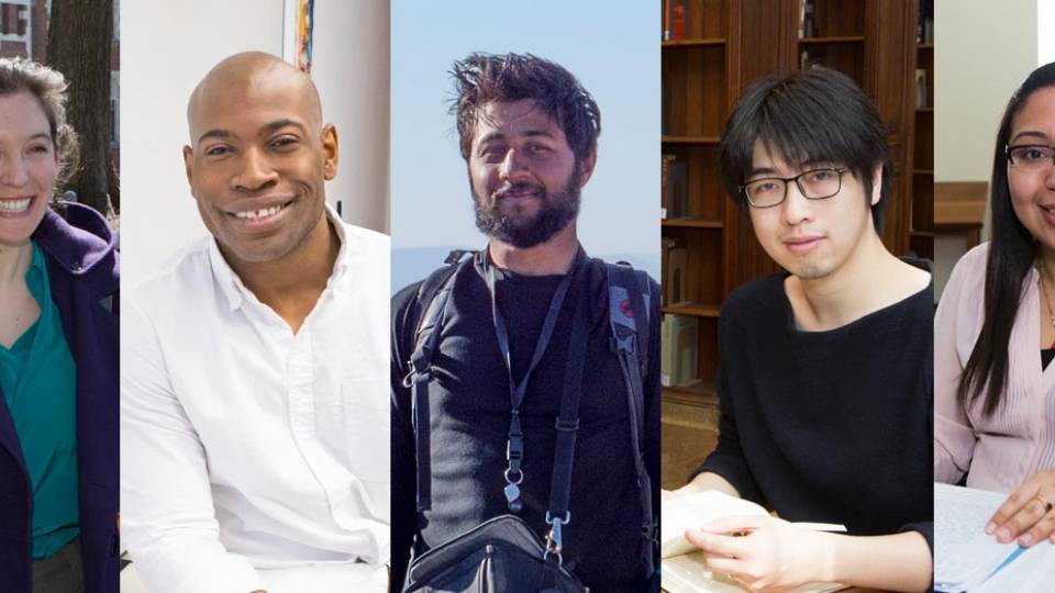 Graduate Student Profiles Leslie Ribovich, Raymond Perkins, Akshay Mehra, Yixin Gu, Emilce Santana