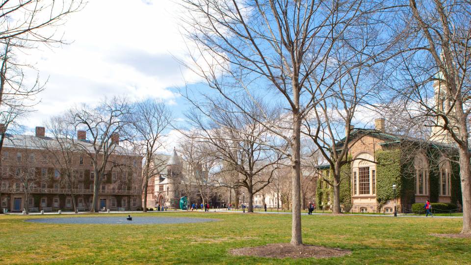 West College and Nassau Hall