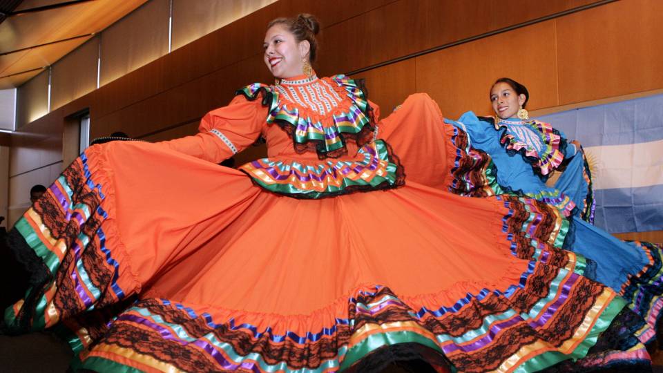 Latino dancers
