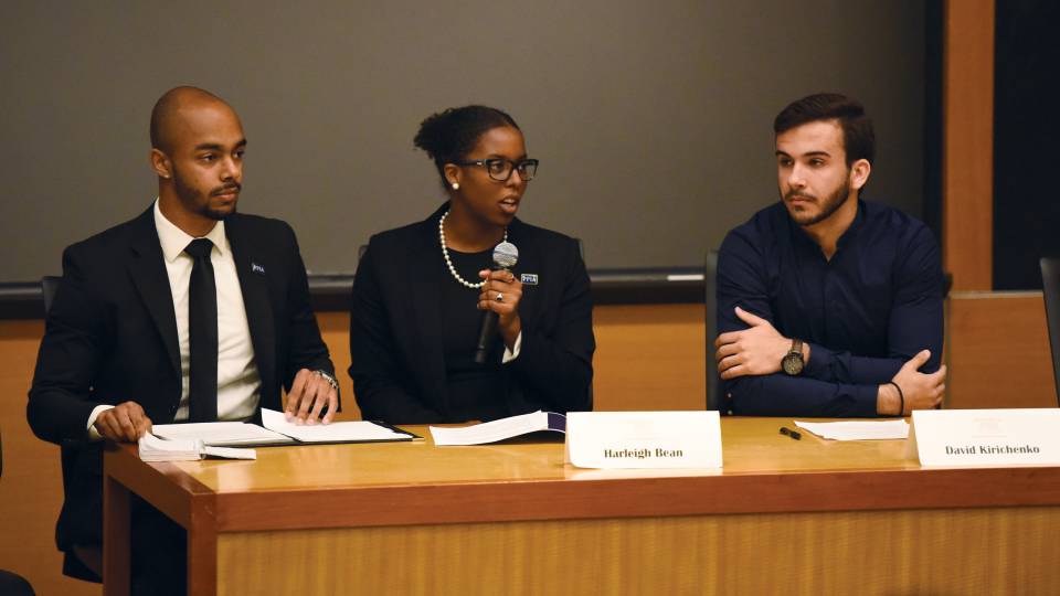 Ammiel Williams, Harleigh Bean and David Kirichenko