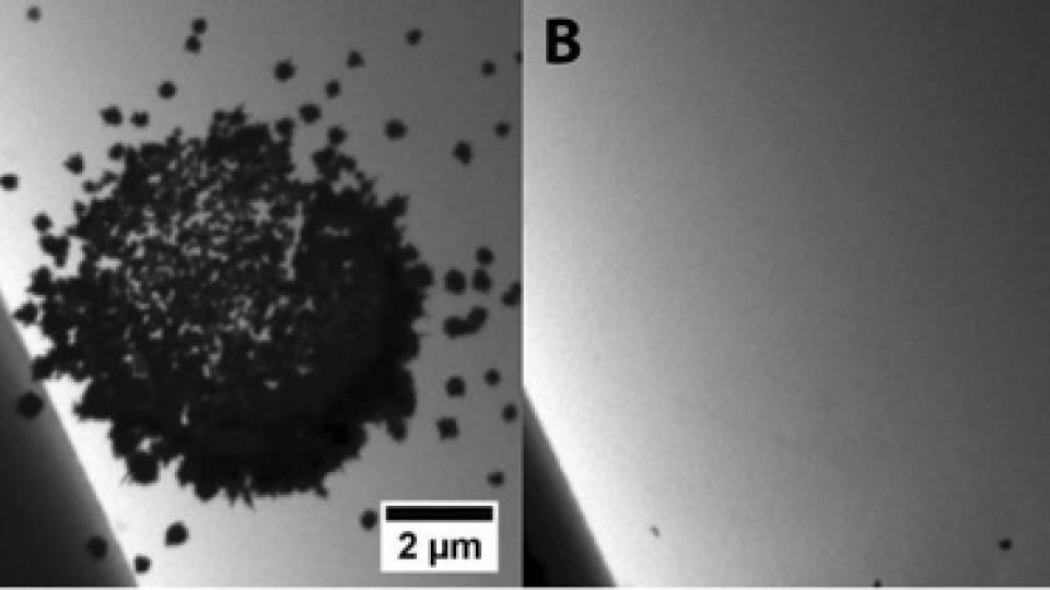 Detail of nano printing