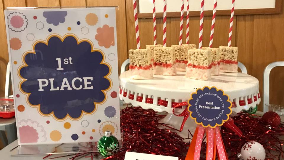 Holiday Bake Off winner