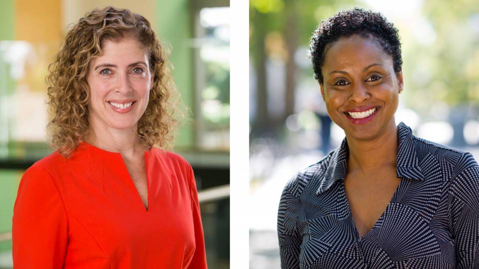 Maria Garlock and Stacey Sinclair