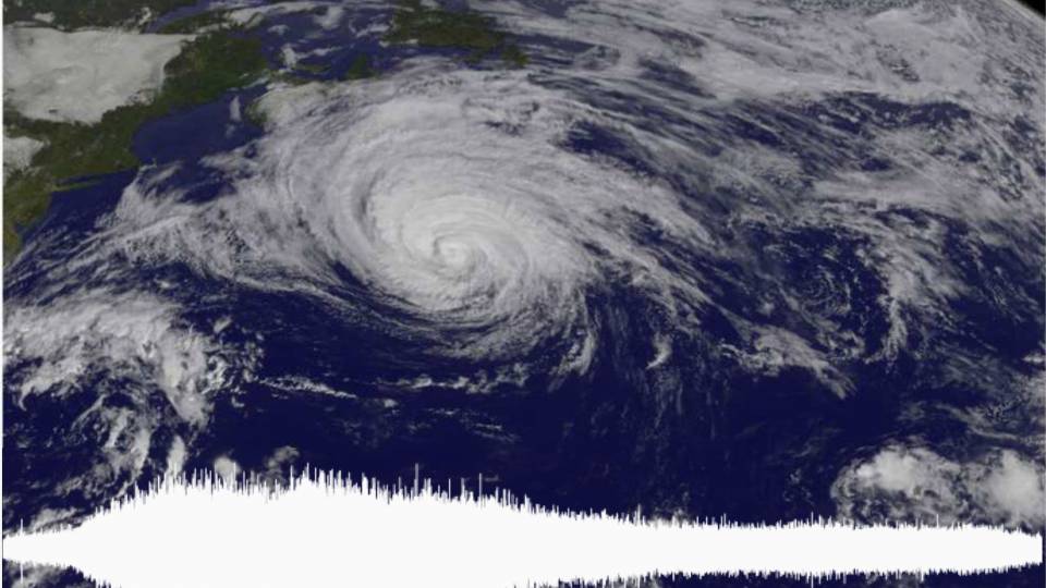 tropical cyclone seismogram