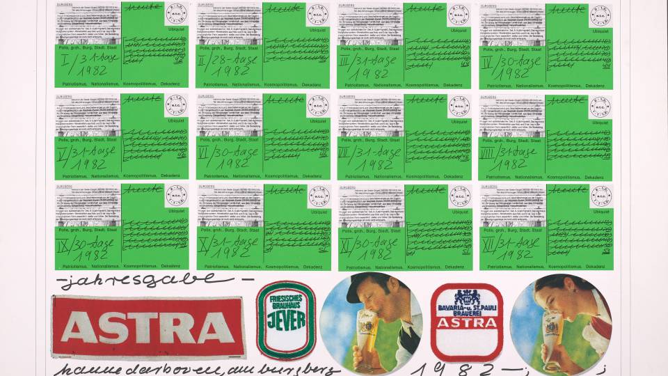 Hanne Darboven, Untitled, 1982