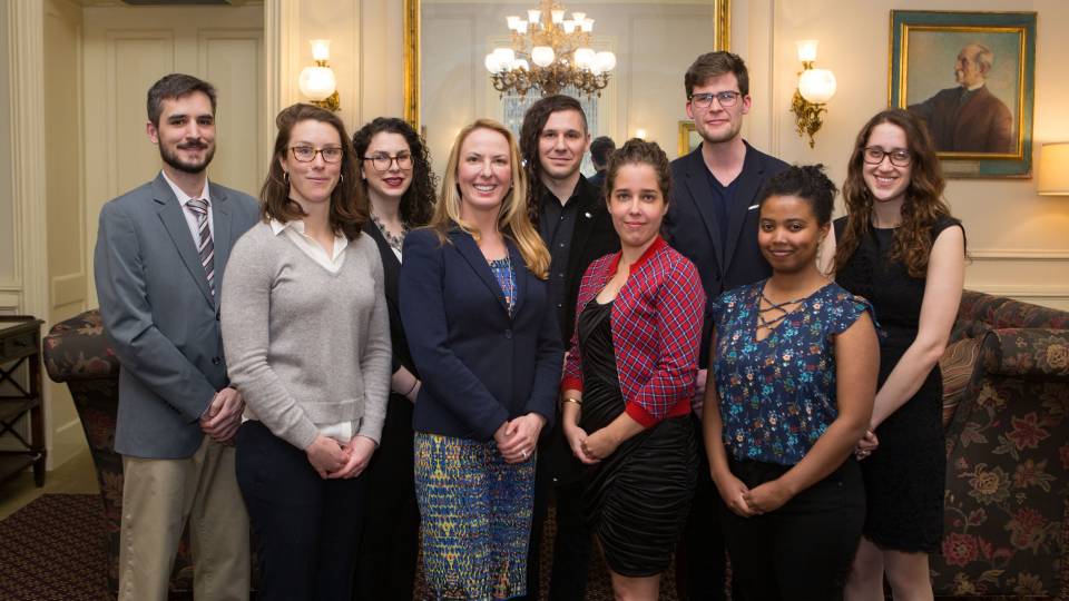 aduate Teaching Award recipients 2018