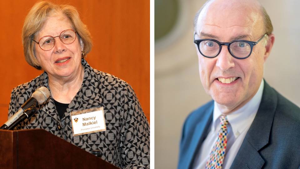 Nancy Malkiel and David Cannadine