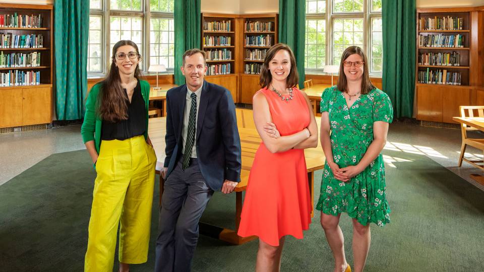 Princeton Writes Prize recipients standing together