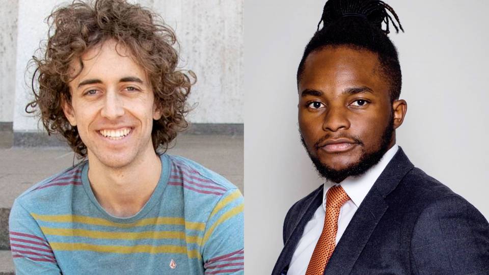 Kyle Berlin and Achille Tenkiang