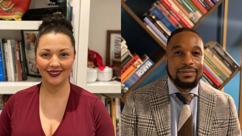 Alisha Beliso De Jesus and Lawrence Ralph