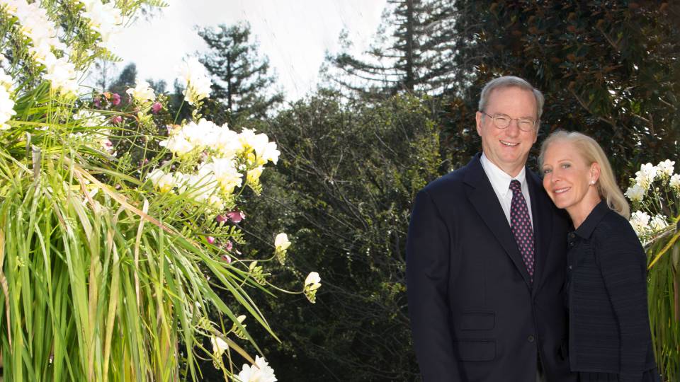 Eric and Wendy Schmidt