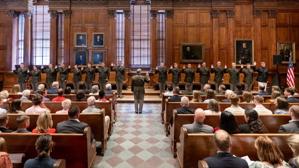 ROTC Commissioning Ceremony 2022