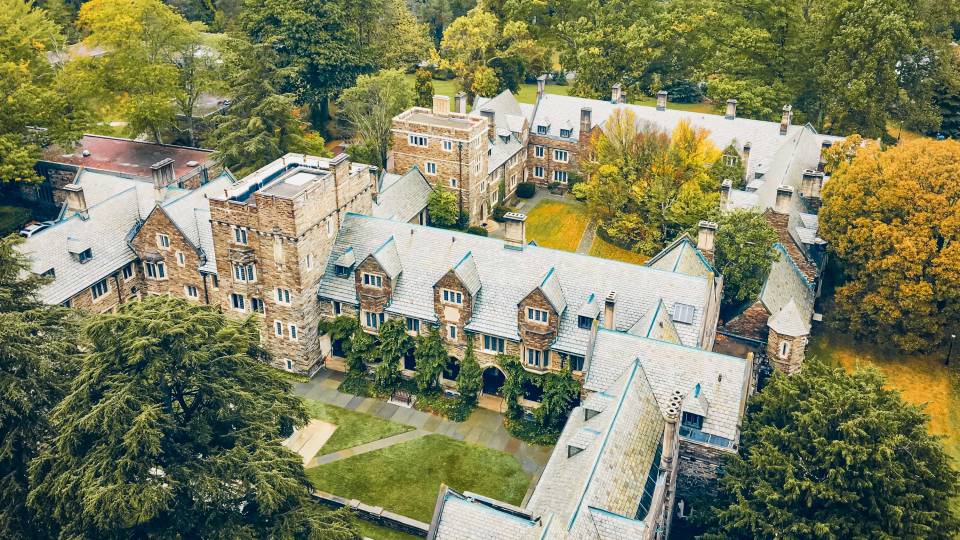 Aerial of Graduate College