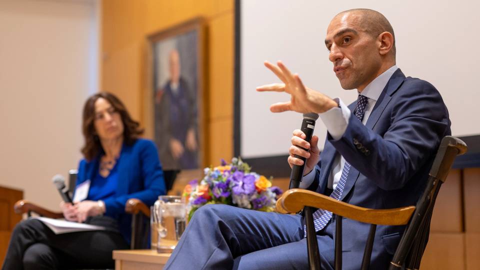 Andrea Goldsmith and Rostin Behnam