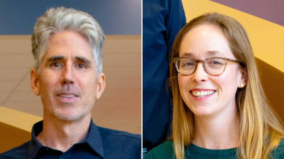 Joshua Rabinowitz and Caroline Bartman