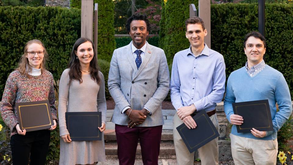 Lila Rodgers, Mira Nencheva, Rodney Priestley, Binyamin “Benny” Kleinman and Jason Molesky