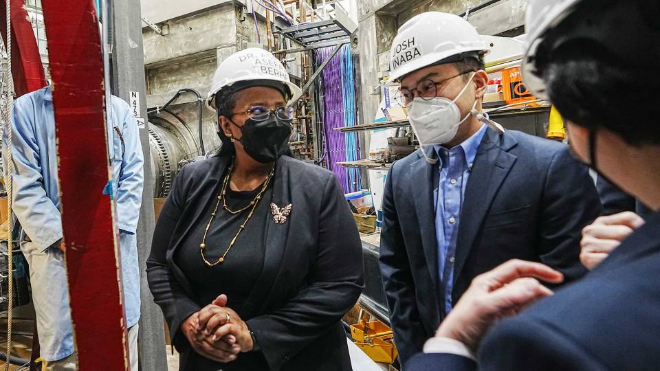 Asmeret Asefaw Berhe at PPPL