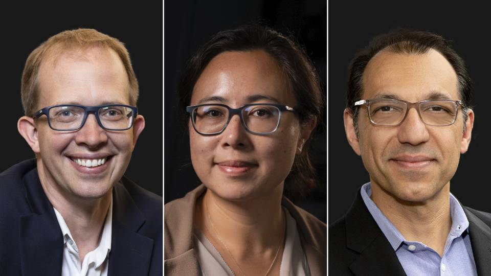 Andrew Houck, Nathalie de Leon and Ali Yazdani