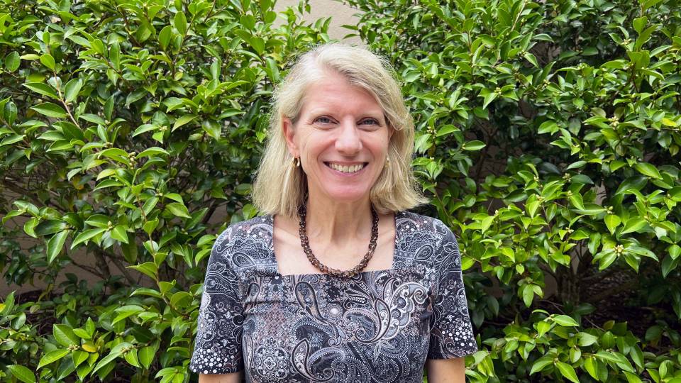 Abby Reynolds smiling