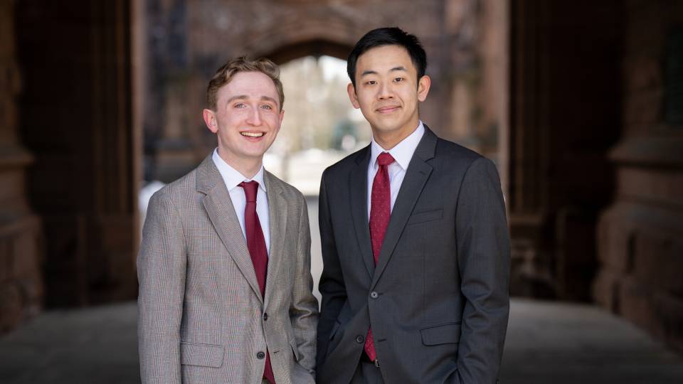 Casey Beidel and Brian Sheng-Kai-Li