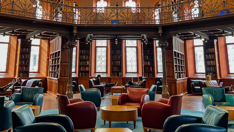 Chancellor Green Rotunda windows