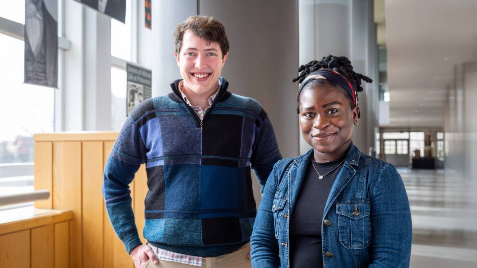 Patrick Newcombe and Azi Jones