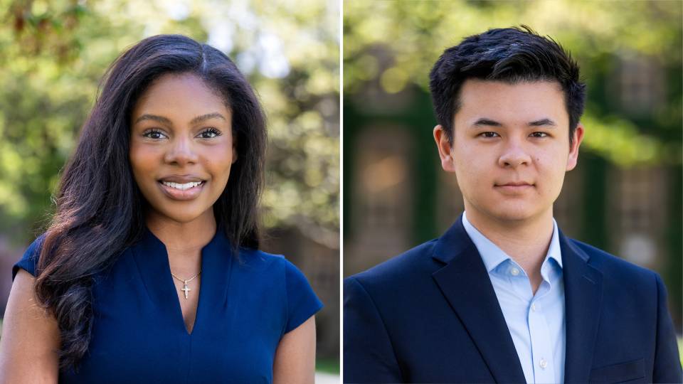 Osamede Ogbomo and Matthew Wilson