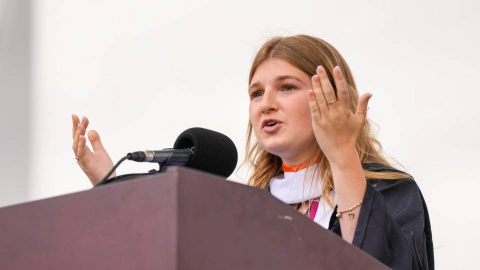 Salutatorian Madeleine Murnick