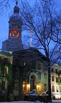 Dawn over Nassau Hall