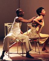 Andrew Vaughn and Edisa Weeks