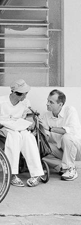 Biehl at Vita in 2001 with Catarina