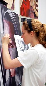 Kay Ousterhout painting