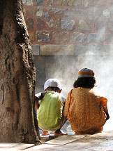Two boys in Delhi